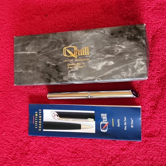 Quill Other Quill Lifetime Guarantee Inkpen Is In The Original Box